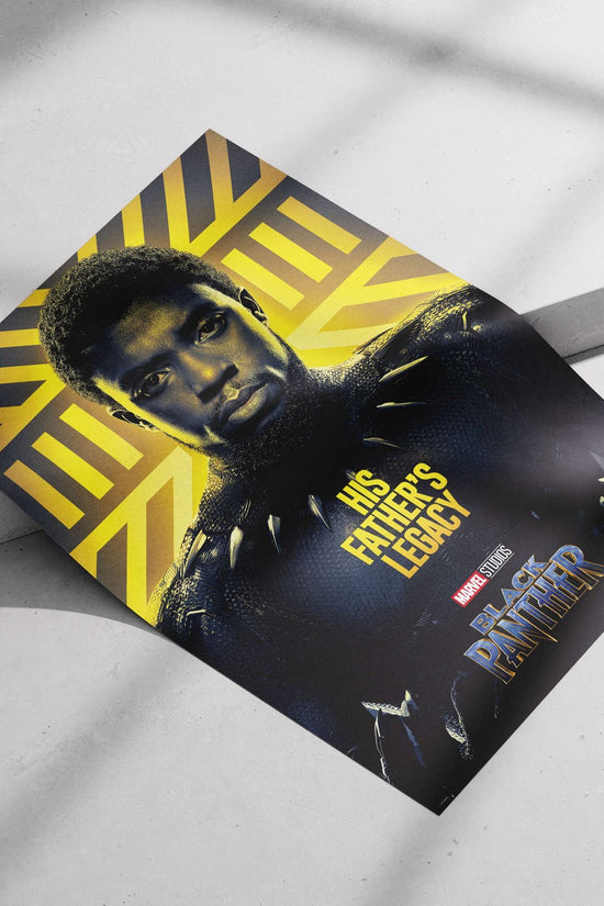 T'Challa from Marvel's Black Panther franchise T'Challa - Wakanda Forever Poster