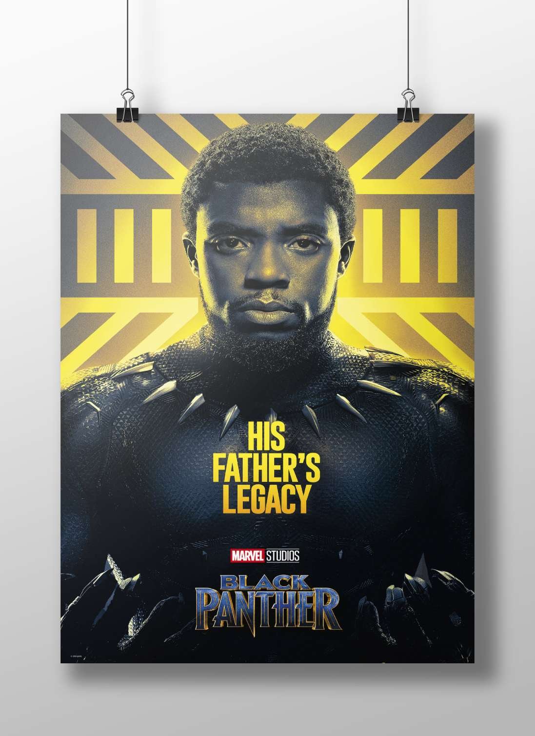 T'Challa from Marvel's Black Panther franchise T'Challa - Wakanda Forever Poster