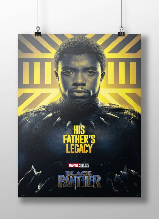 T'Challa from Marvel's Black Panther franchise T'Challa - Wakanda Forever Poster
