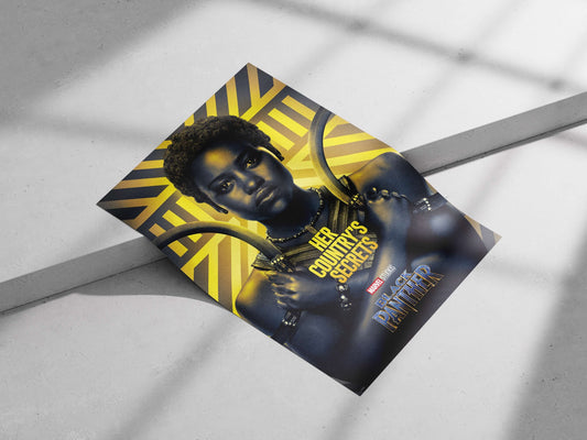 Shuri from Marvel's Black Panther franchise. Shuri – Tech Princess Poster