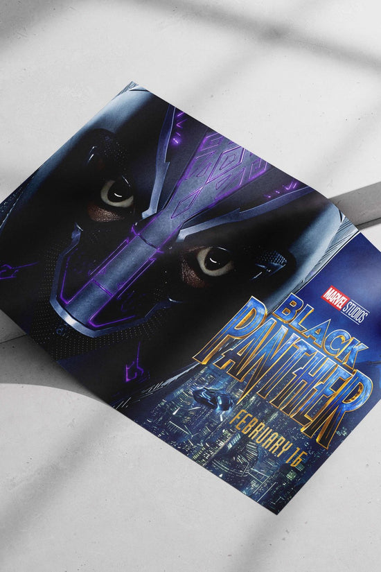 Black Panther (T'Challa) from Marvel Studios' franchise T'Challa - The King Poster