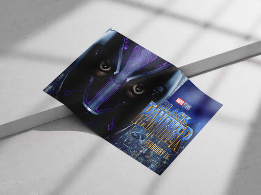 Black Panther (T'Challa) from Marvel Studios' franchise T'Challa - The King Poster