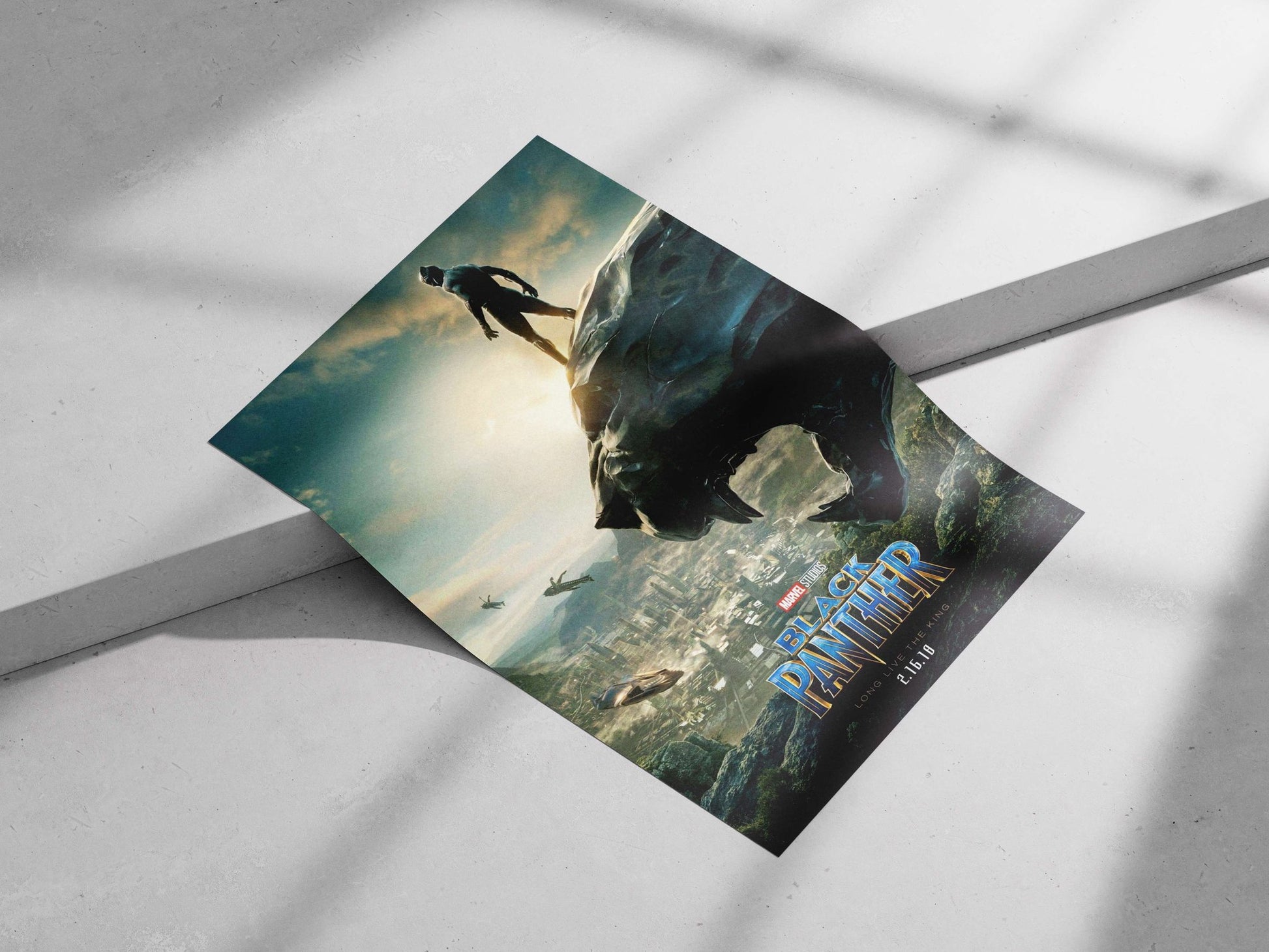 Marvel Studios' Black Panther (film) T'Challa - The King Of Wakanda Poster