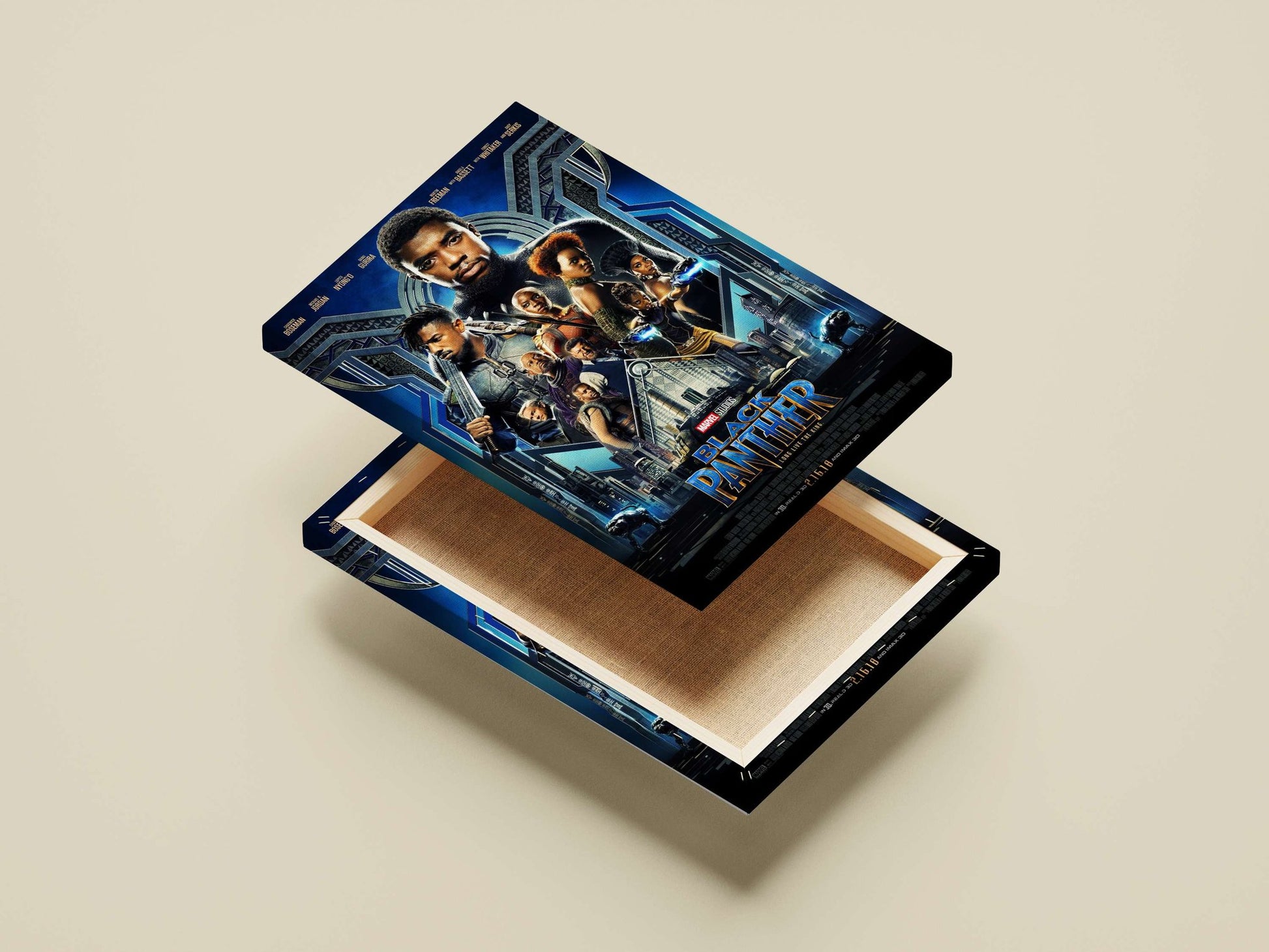 The Marvel Cinematic Universe film *Black Panther* featuring Chadwick Boseman as T'Challa. Black Panther -