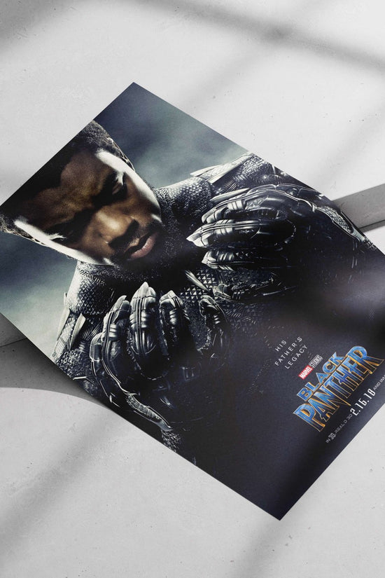 T'Challa from Marvel's Black Panther franchise T'Challa - King Of Wakanda Poster