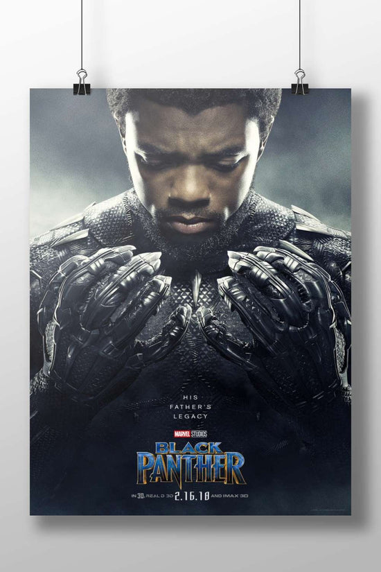 T'Challa from Marvel's Black Panther franchise T'Challa - King Of Wakanda Poster