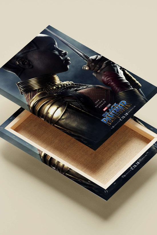 Okoye from the Black Panther franchise Okoye - Warrior Queen Poster