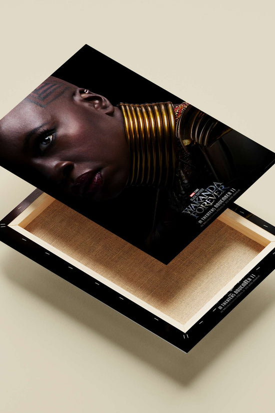 Marvel Studios' "Black Panther: Wakanda Forever" movie. Black Panther - Pan-African Majesty Poster