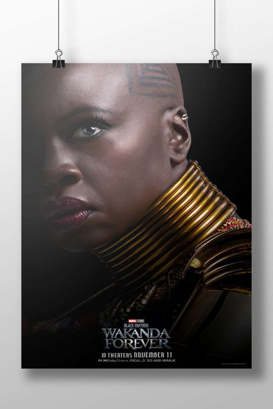 Marvel Studios' "Black Panther: Wakanda Forever" movie. Black Panther - Pan-African Majesty Poster
