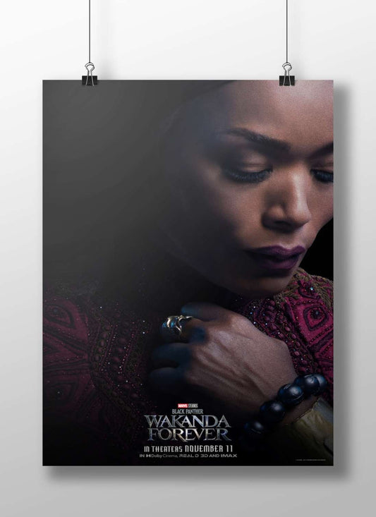 Queen Ramonda from Marvel Studios' Black Panther: Wakanda Forever Queen Ramonda - Wakandan Royalty Poster