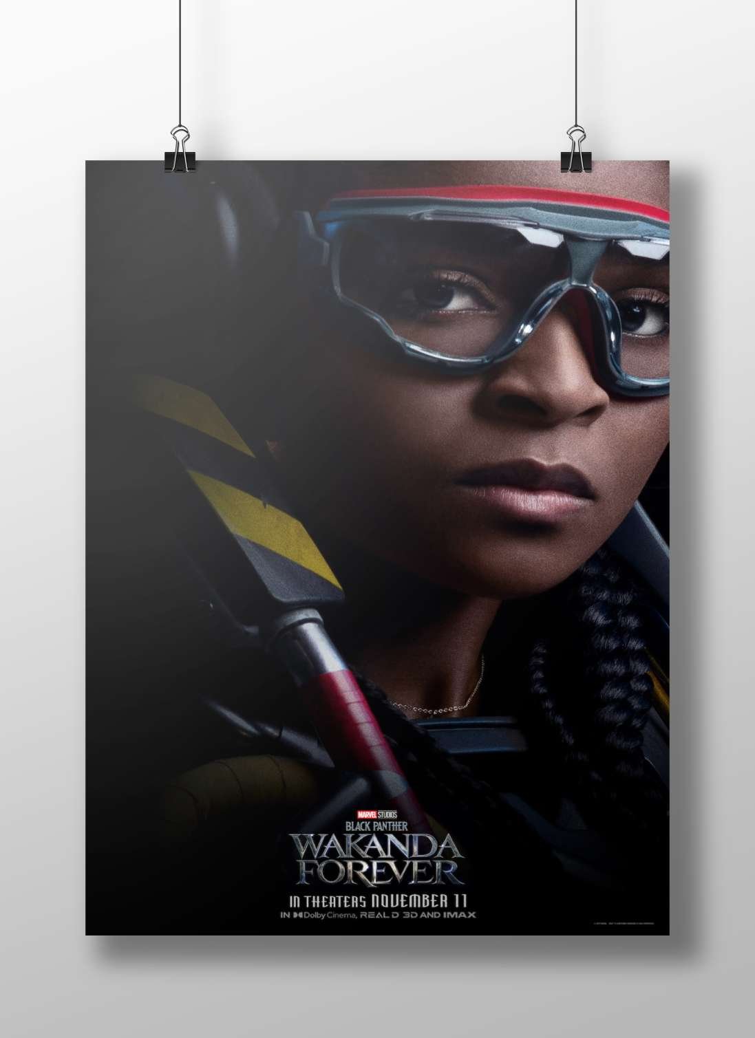 Shuri from Marvel Studios' Black Panther: Wakanda Forever Shuri - Future Queen Poster