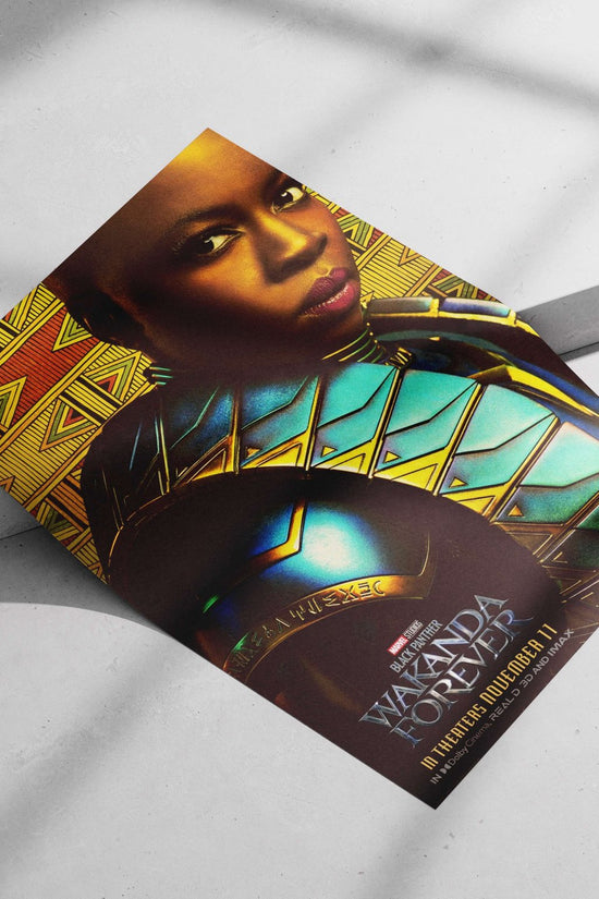Shuri from the Black Panther franchise (Marvel Studios) Shuri - Wakanda Forever Poster