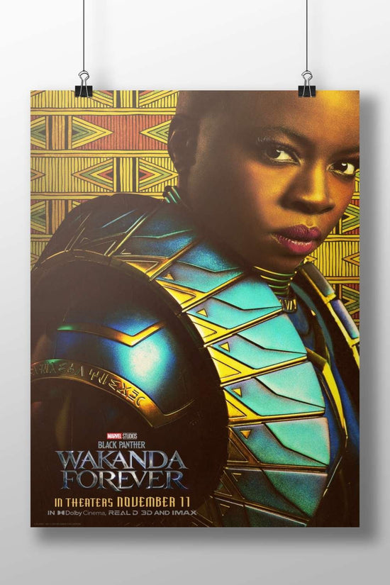 Shuri from the Black Panther franchise (Marvel Studios) Shuri - Wakanda Forever Poster