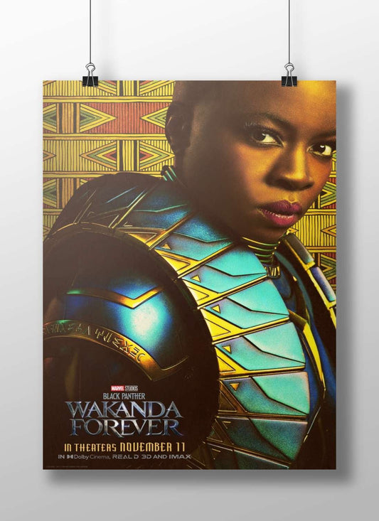 Shuri from the Black Panther franchise (Marvel Studios) Shuri - Wakanda Forever Poster