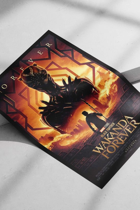 Black Panther: Wakanda Forever (Marvel Studios' movie) T'Challa - Heroic Legend Poster
