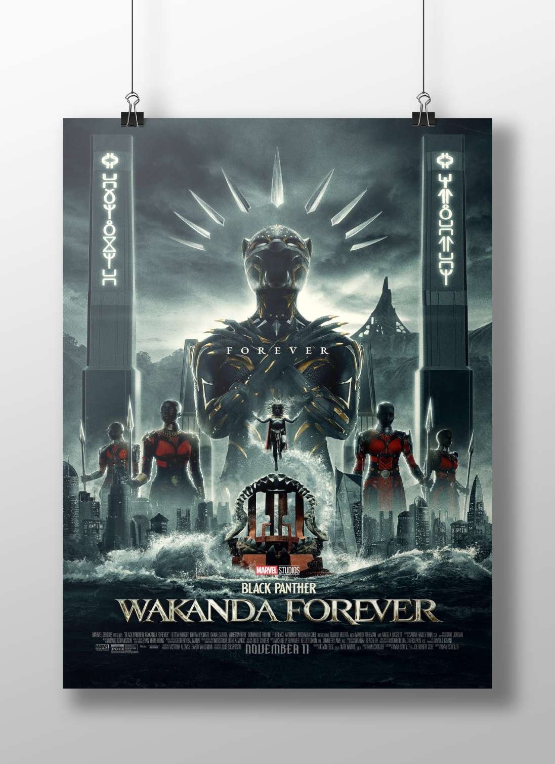 Black Panther: Wakanda Forever (Marvel Studios film) T'Challa - Wakanda Forever Poster