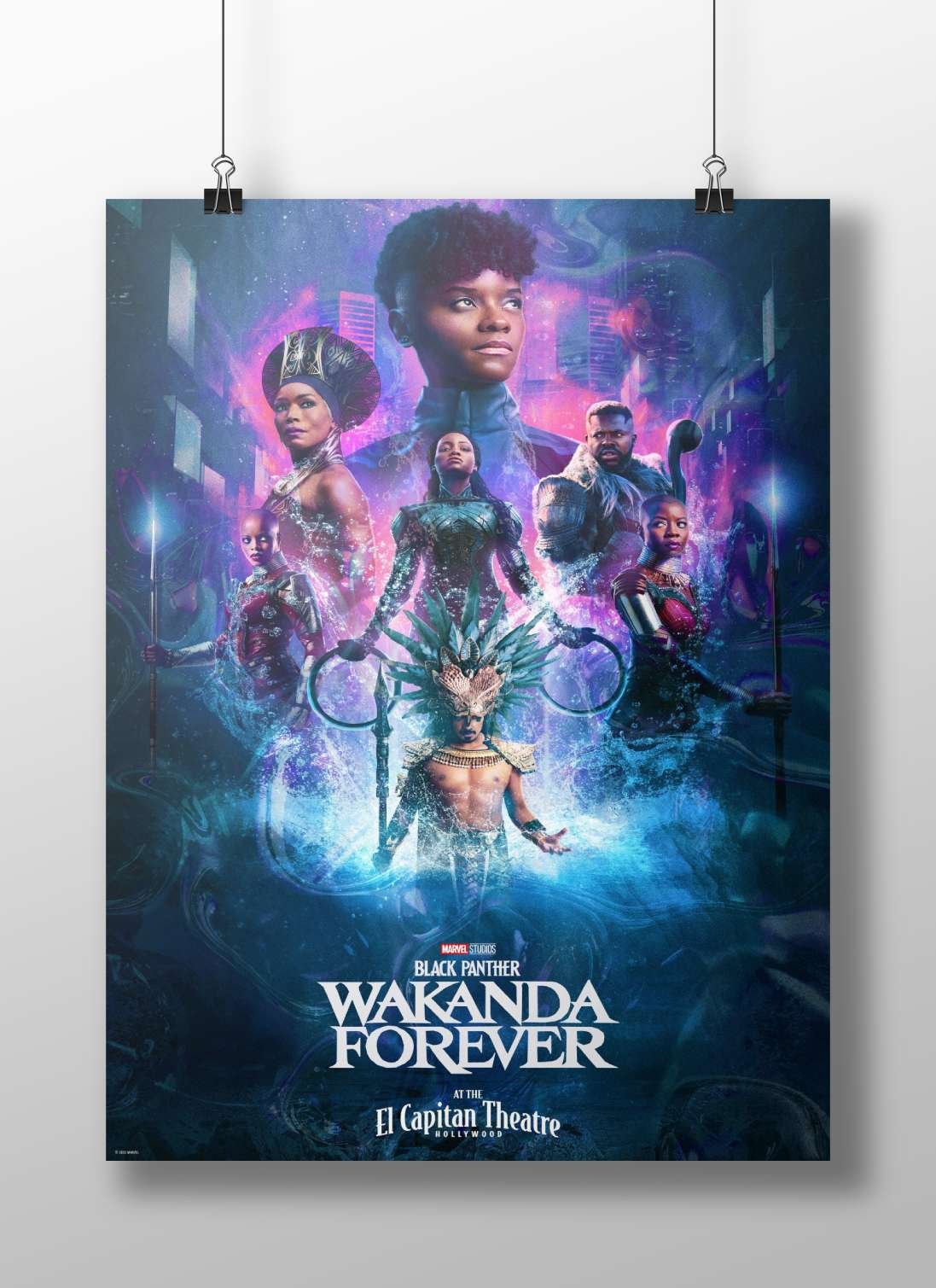 Black Panther: Wakanda Forever (Marvel Studios film) Black Panther - Wakanda Forever Poster