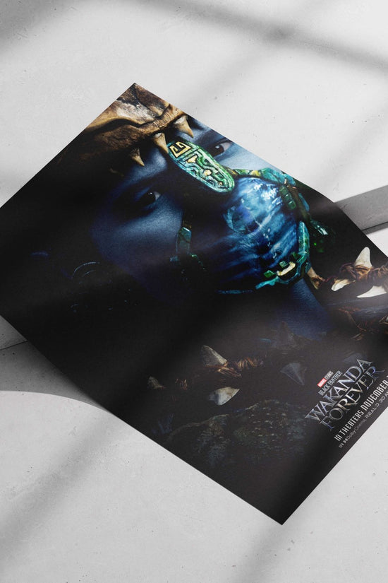 Shuri from Marvel Studios' Black Panther: Wakanda Forever. Shuri - Visionary Tech Queen Poster