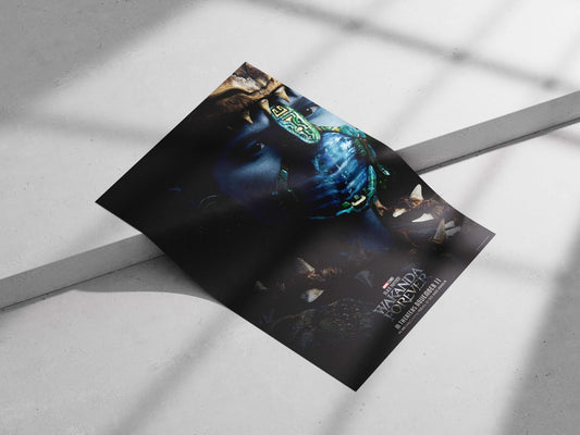 Shuri from Marvel Studios' Black Panther: Wakanda Forever. Shuri - Visionary Tech Queen Poster