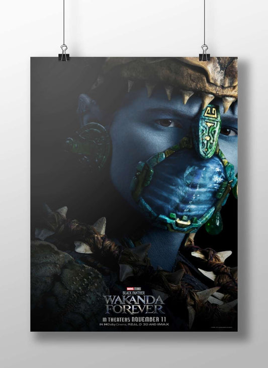 Shuri from Marvel Studios' Black Panther: Wakanda Forever. Shuri - Visionary Tech Queen Poster