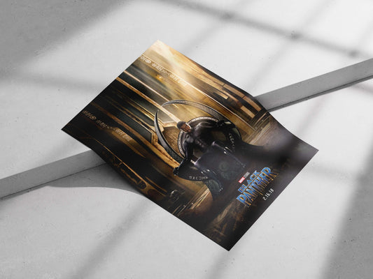 T'Challa as Black Panther from Marvel Studios' Black Panther franchise. T'Challa As Black Panther -