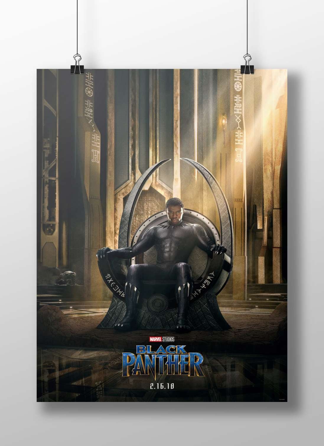 T'Challa as Black Panther from Marvel Studios' Black Panther franchise. T'Challa As Black Panther -