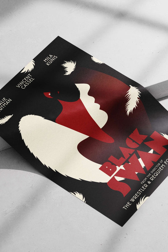The movie "Black Swan" (starring Natalie Portman, Vincent Cassel, Mila Kunis) Black Swan - Abstract