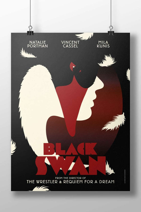 The movie "Black Swan" (starring Natalie Portman, Vincent Cassel, Mila Kunis) Black Swan - Abstract