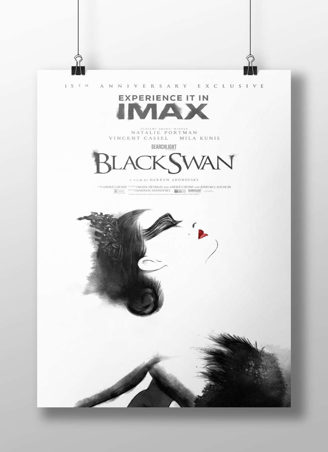 Black Swan (film) Nina Sayers - Graceful Struggle Poster