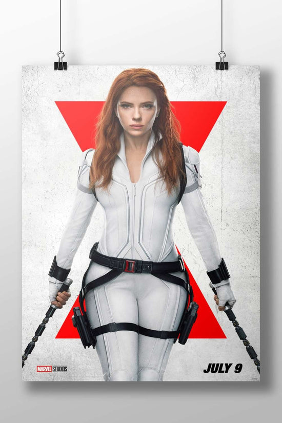Natasha Romanoff (Black Widow) from Marvel Cinematic Universe Black Widow - Heroine Pop Art Poster