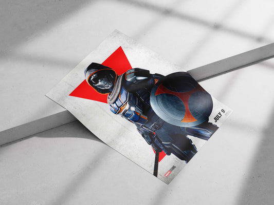 Bucky Barnes (Winter Soldier) from Marvel Studios Bucky Barnes - Winter Soldier Poster