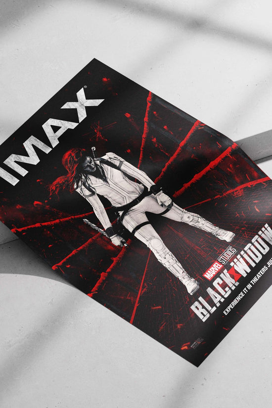 Black Widow (Natasha Romanoff) from Marvel Studios' film Black Widow - Heroine Pop Art Poster