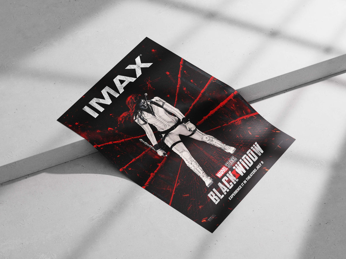 Black Widow (Natasha Romanoff) from Marvel Studios' film Black Widow - Heroine Pop Art Poster