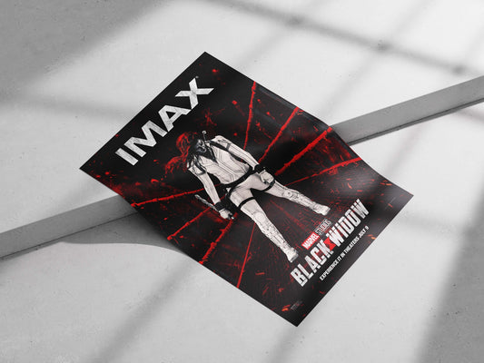 Black Widow (Natasha Romanoff) from Marvel Studios' film Black Widow - Heroine Pop Art Poster