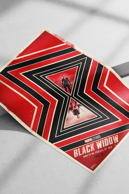 Black Widow (character from Marvel Cinematic Universe) Natasha Romanoff - Red Widow Poster