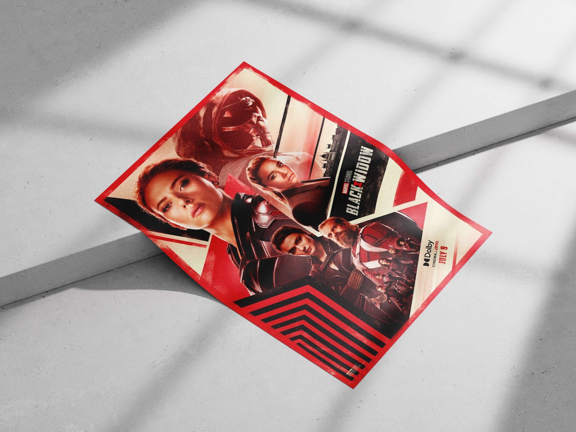 Black Widow (Natasha Romanoff), Marvel Studios film Natasha Romanoff - Avenger Pop Art Poster