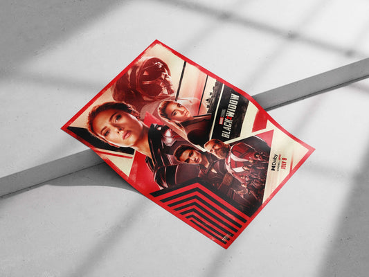 Black Widow (Natasha Romanoff), Marvel Studios film Natasha Romanoff - Avenger Pop Art Poster