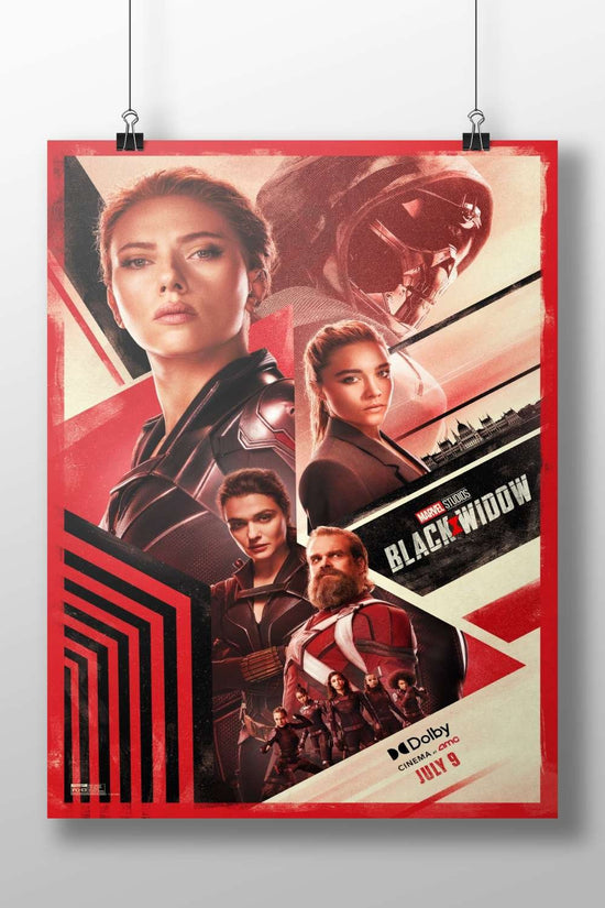 Black Widow (Natasha Romanoff), Marvel Studios film Natasha Romanoff - Avenger Pop Art Poster