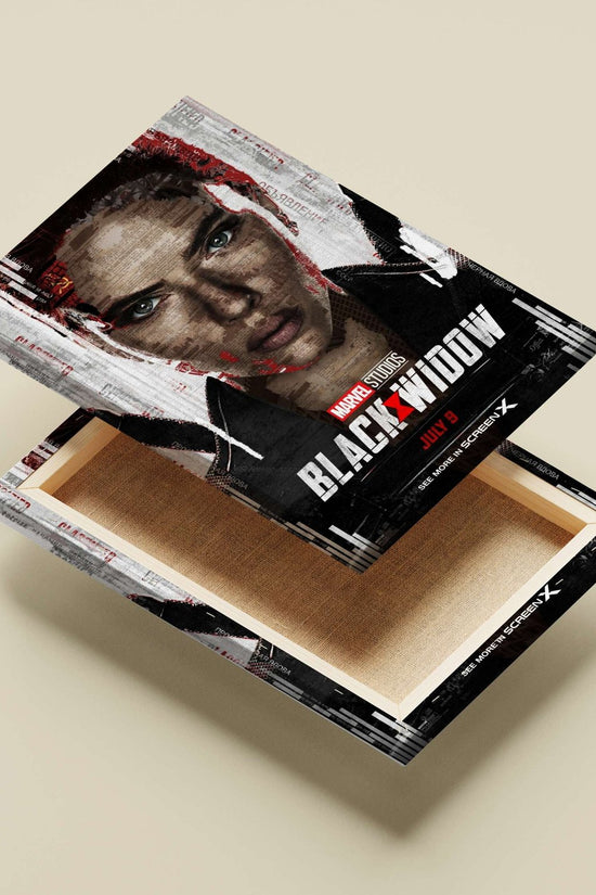 Natasha Romanoff (Black Widow), Marvel Studios' film Black Widow - Glitch Art Poster