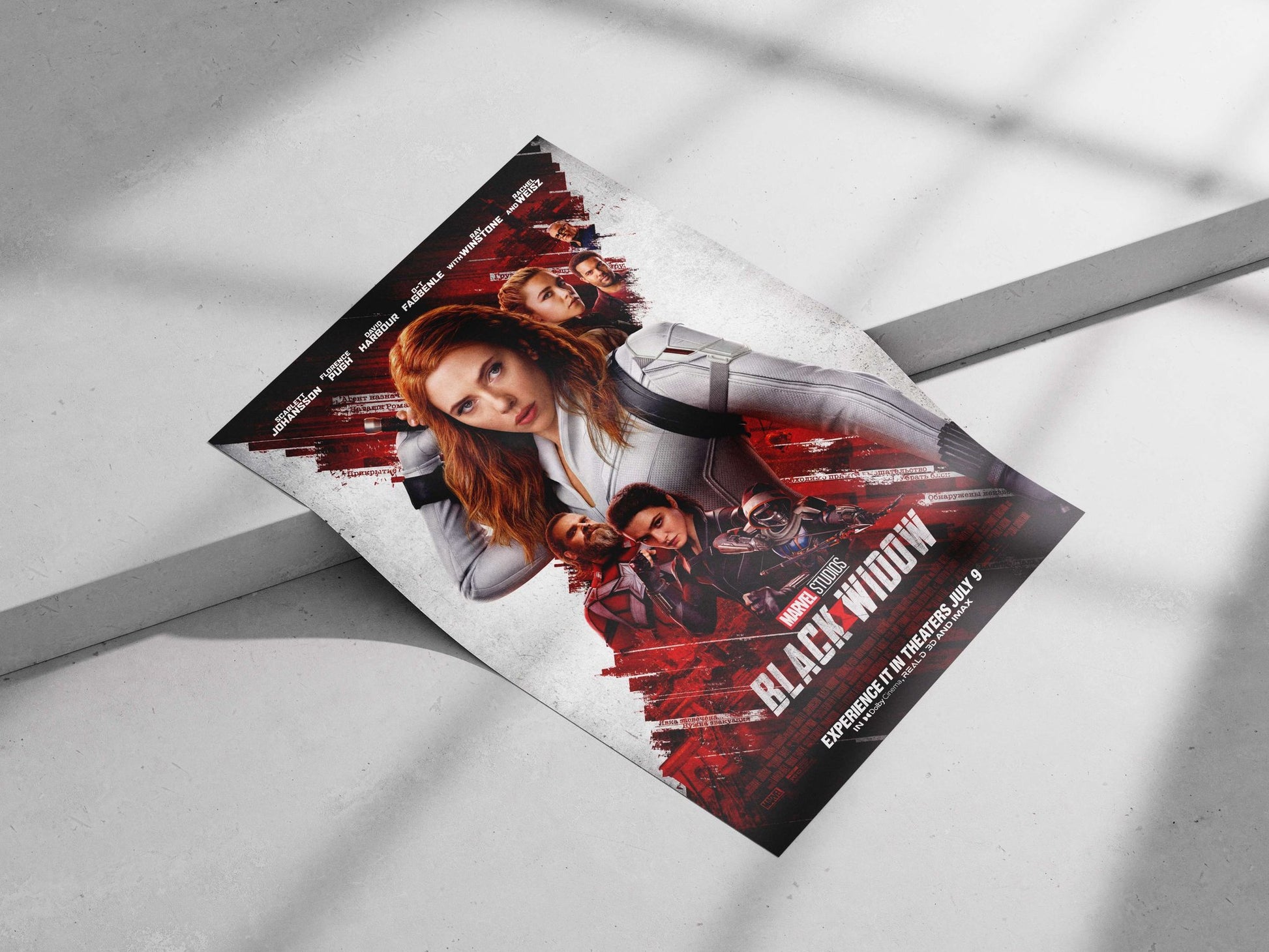 Marvel Studios' Black Widow (2021 film) Natasha Romanoff - Vengeance Poster