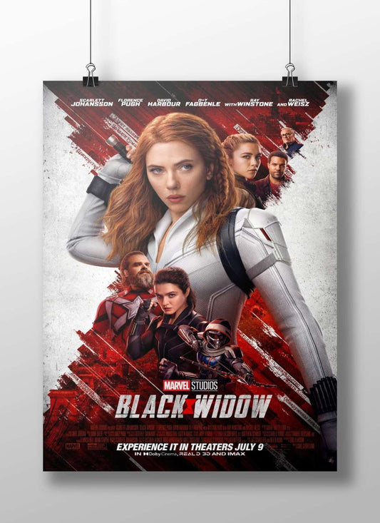 Marvel Studios' Black Widow (2021 film) Natasha Romanoff - Vengeance Poster