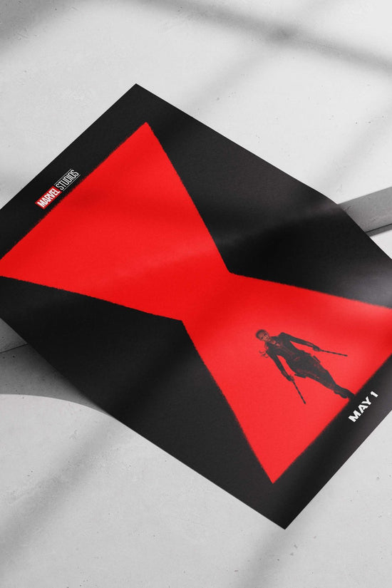 Black Widow (Natasha Romanoff) from Marvel Studios' franchise Black Widow - Strong Female Icon Poster