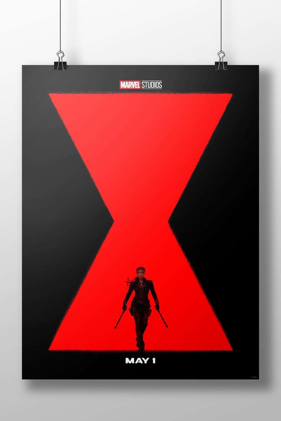 Black Widow (Natasha Romanoff) from Marvel Studios' franchise Black Widow - Strong Female Icon Poster