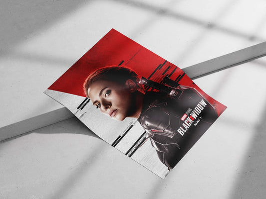 Natasha Romanoff (real name), Marvel Cinematic Universe franchise Black Widow - Avenger Poster