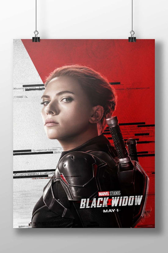 Natasha Romanoff (real name), Marvel Cinematic Universe franchise Black Widow - Avenger Poster
