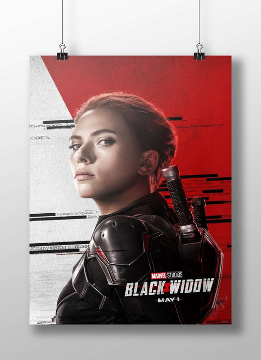 Natasha Romanoff (real name), Marvel Cinematic Universe franchise Black Widow - Avenger Poster