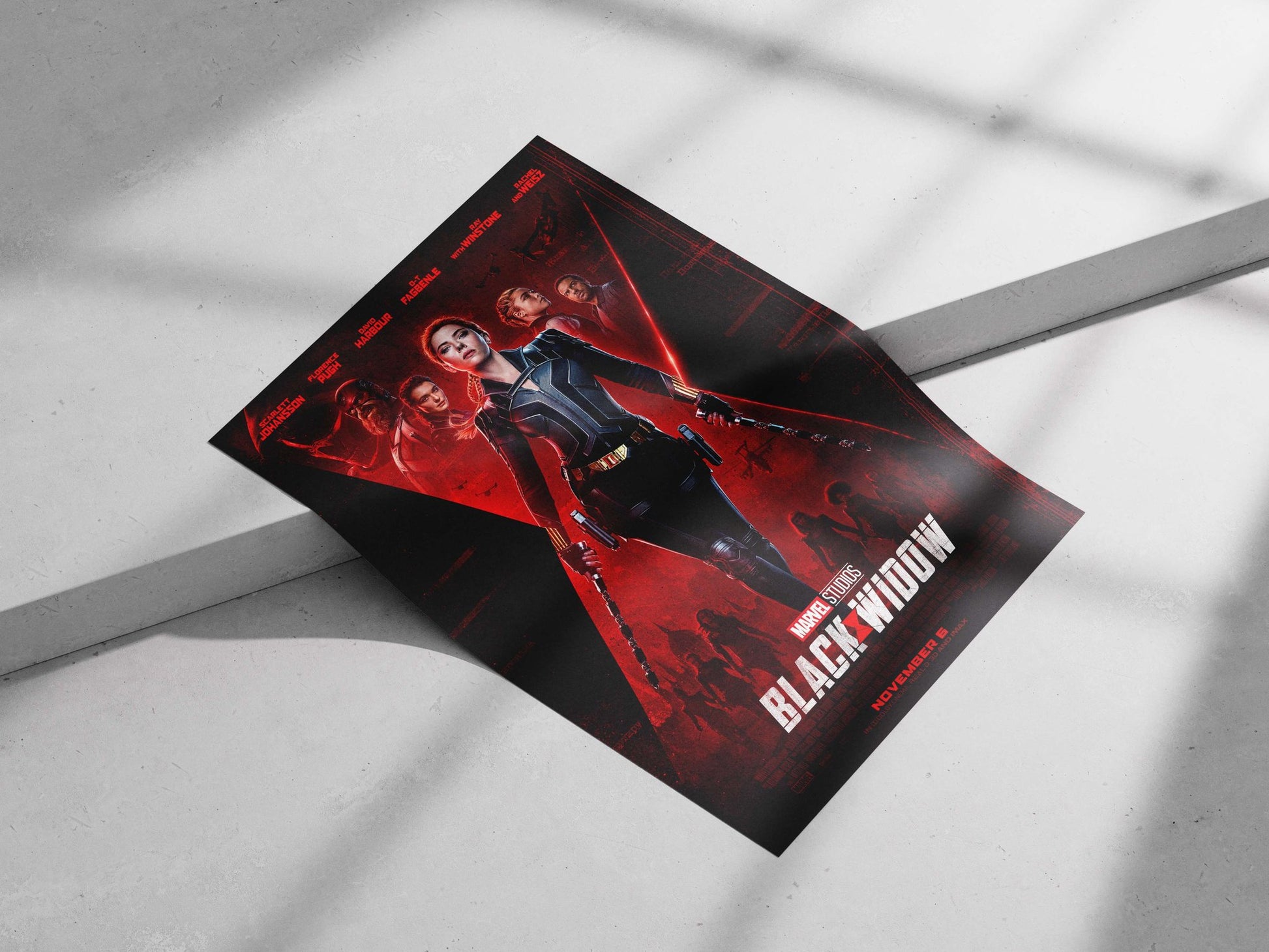 Marvel Studios' "Black Widow" film featuring Scarlett Johansson as the titular character. Black Widow -