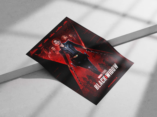 Marvel Studios' "Black Widow" film featuring Scarlett Johansson as the titular character. Black Widow -
