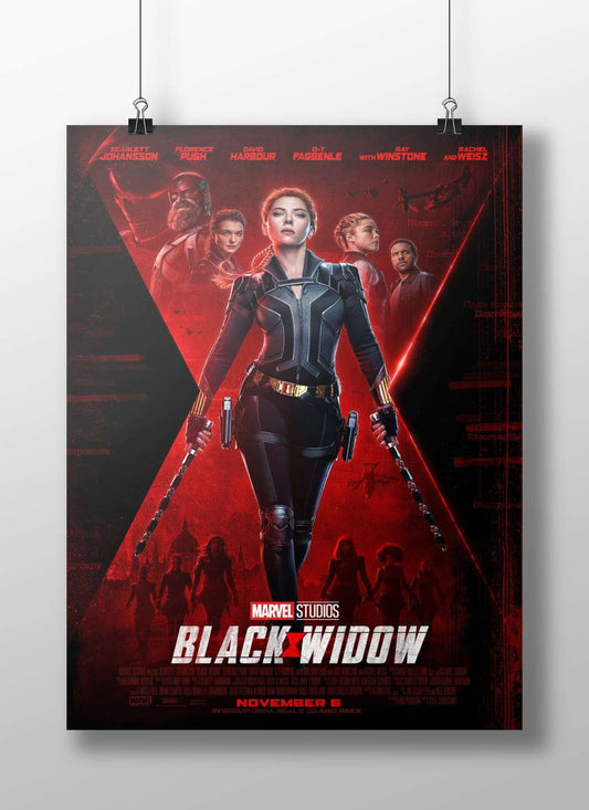 Marvel Studios' "Black Widow" film featuring Scarlett Johansson as the titular character. Black Widow -