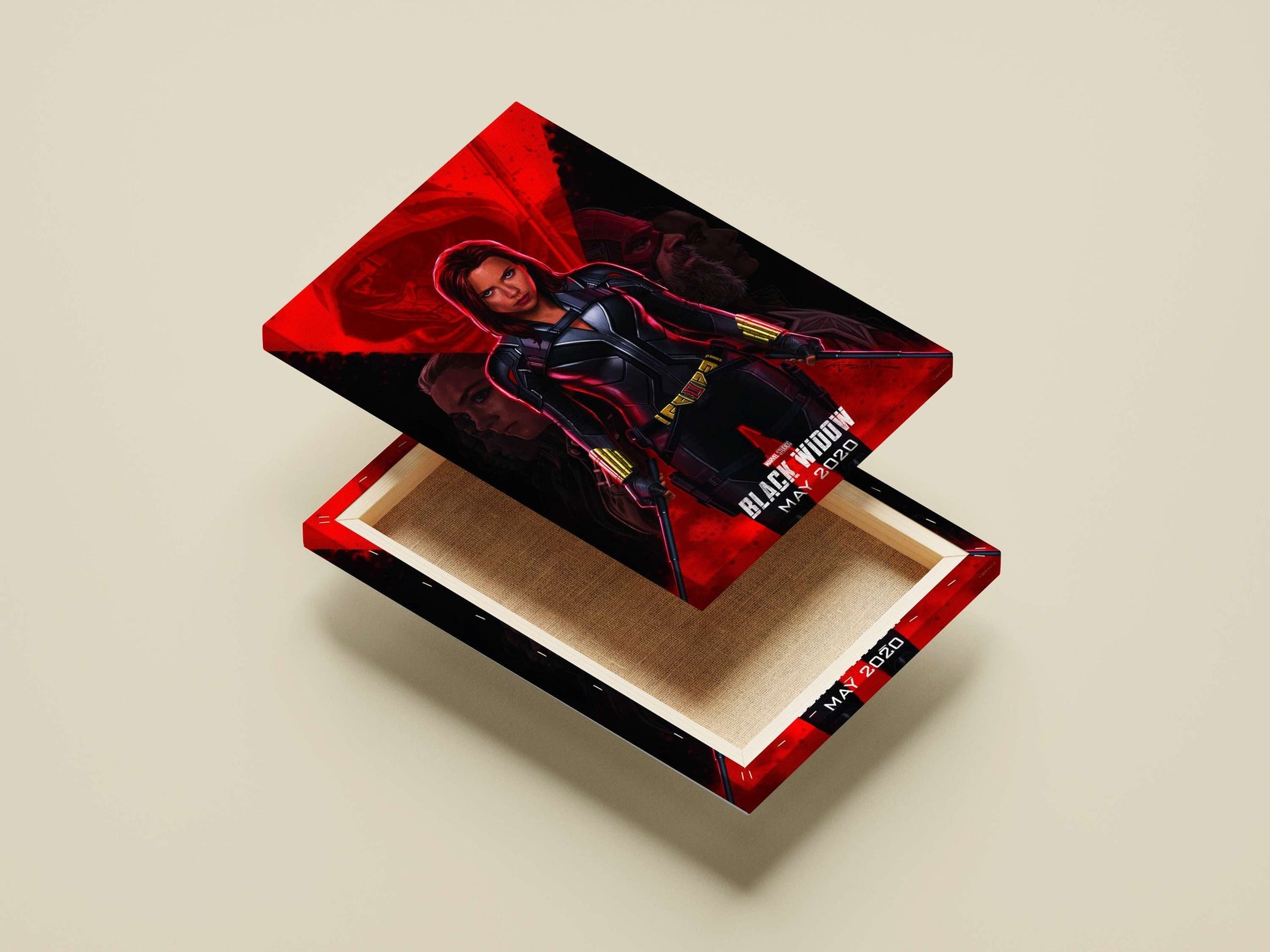 Black Widow (Natalia Romanova, Marvel Cinematic Universe) Black Widow - Empowered Pop Art Poster